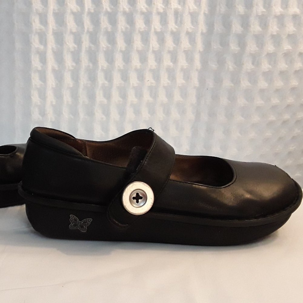 Alegria "Paloma" Leather Mary Jane Shoes 43 US 13